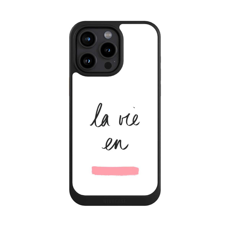 iPhone 15 Pro Max NIVOcore La Vie en Pink
