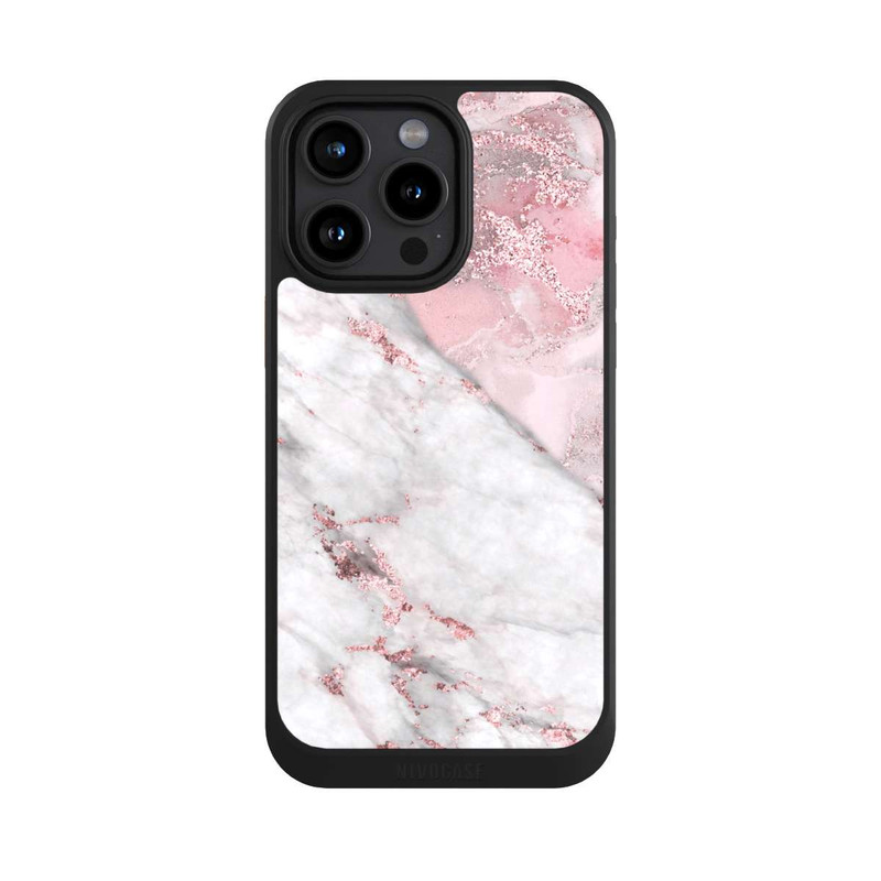 iPhone 15 Pro Max NIVOcore Rosa Marmor 3