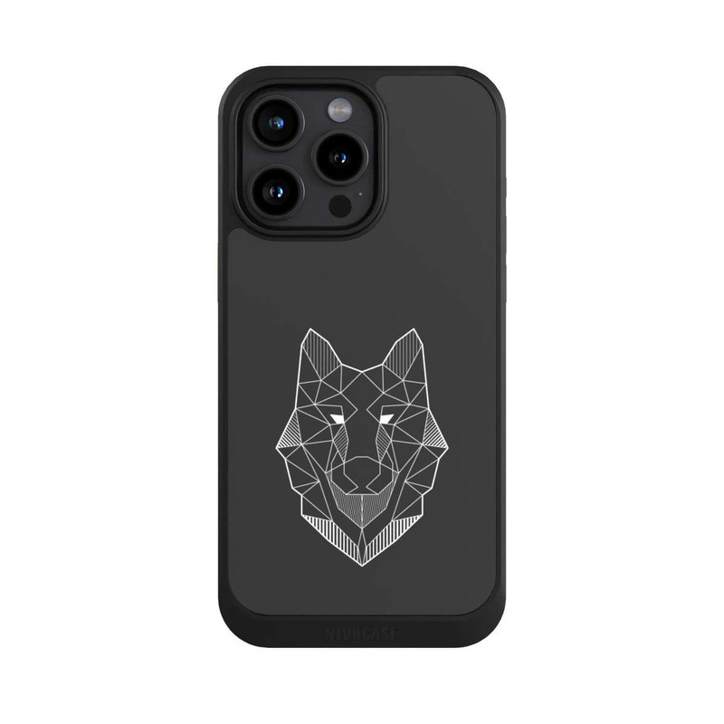 iPhone 15 Pro Max NIVOcore Wolf Polygon