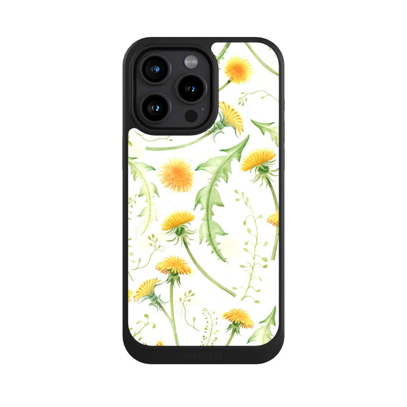 iPhone 15 Pro Max NIVOcore Löwenzahn Muster