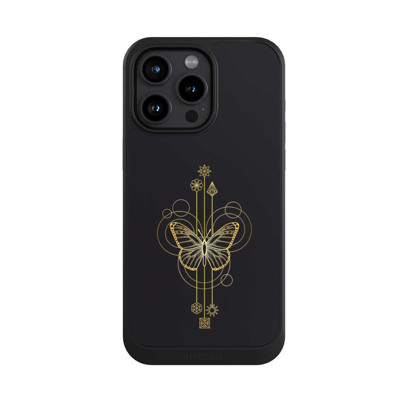 iPhone 15 Pro Max NIVOcore Goldenes Insekt