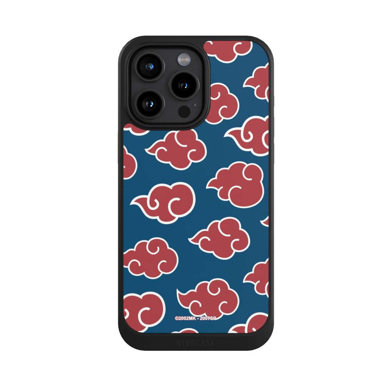 iPhone 15 Pro Max NIVOcore Akatsuki Pattern Blue