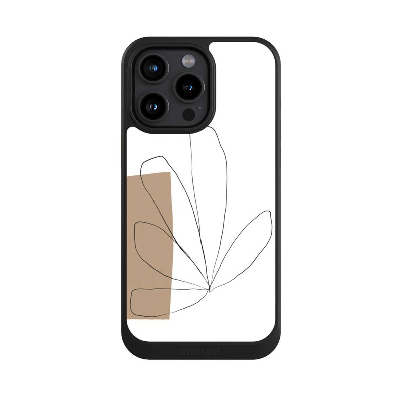 iPhone 15 Pro Max NIVOcore Blumen und Formen Nr. 2 - Anastasia Sawall