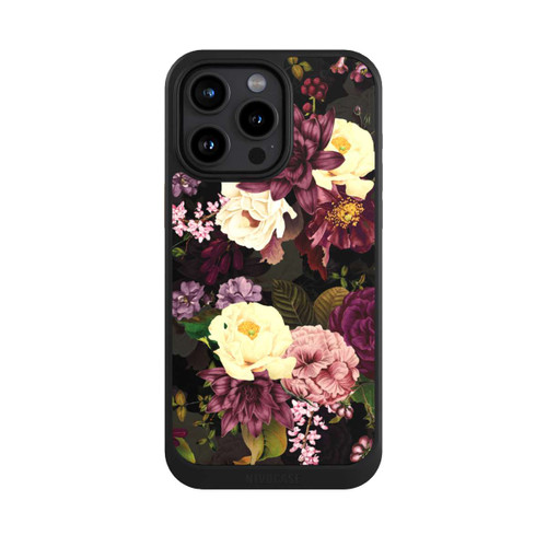 Apple iPhone 15 Pro Max NIVOcore Fleurs Sombres &amp; Abeilles