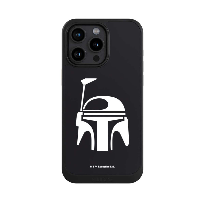 iPhone 15 Pro Max NIVOcore Boba Fett Helm Schwarz