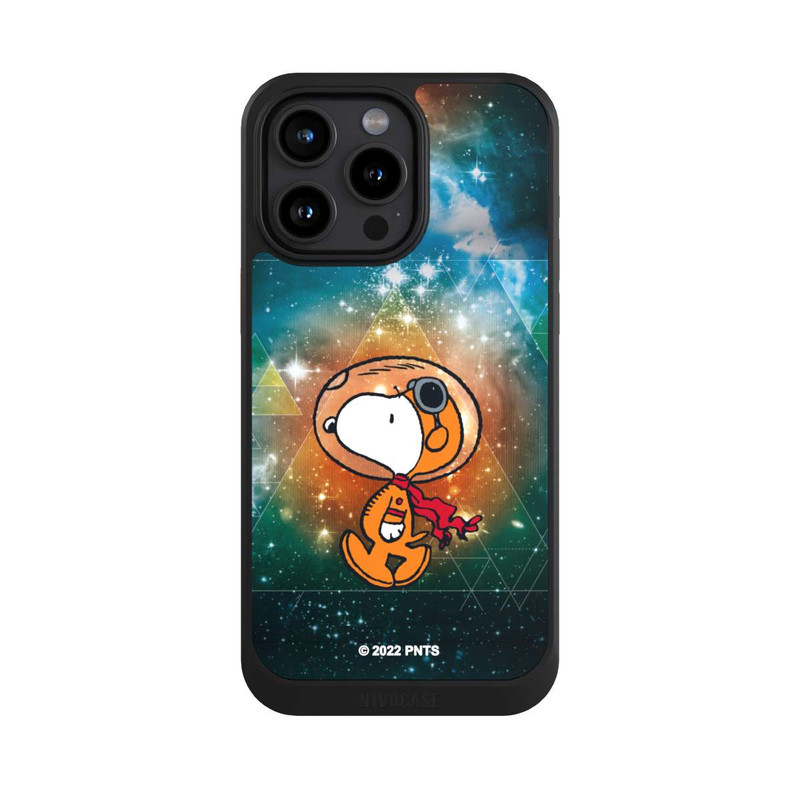 iPhone 15 Pro Max NIVOcore Snoopy Space Traveller Green