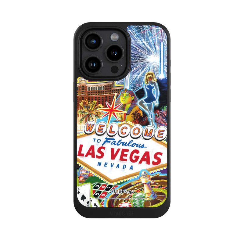 iPhone 15 Pro Max NIVOcore Las Vegas Art By P.D. Moreno