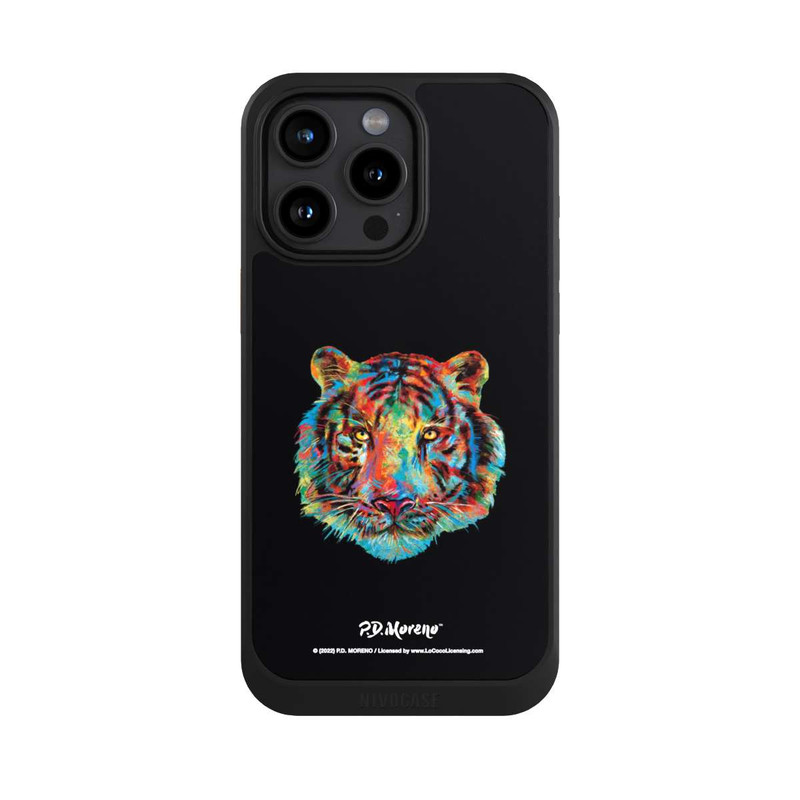 iPhone 15 Pro Max NIVOcore Tiger Art By P.D. Moreno