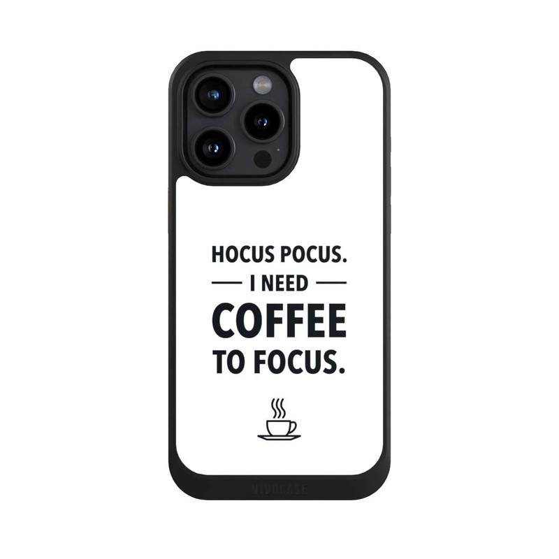 iPhone 15 Pro Max NIVOcore Hocus Pocus I Need Coffee