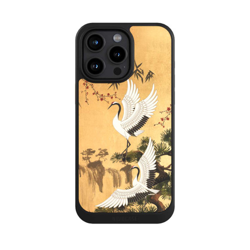 Apple iPhone 15 Pro Max NIVOcore Kraniche Gold Japan 2