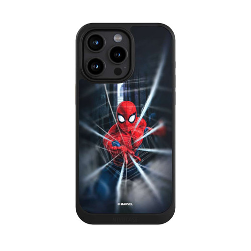 Apple iPhone 15 Pro Max NIVOcore Spider-Man Webs In Action