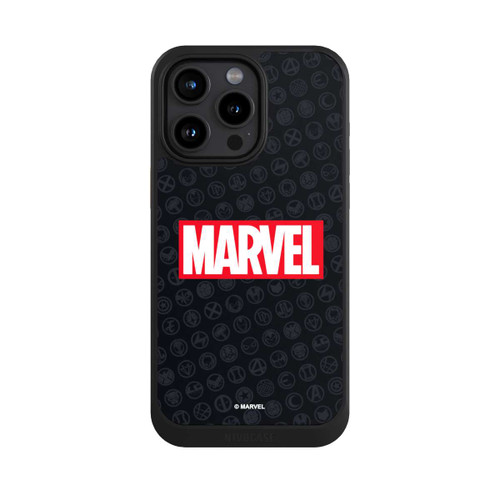 Apple iPhone 15 Pro Max NIVOcore Marvel Logo Black Red