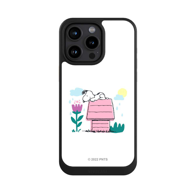 iPhone 15 Pro Max NIVOcore Snoopy Hundehütte Frühling