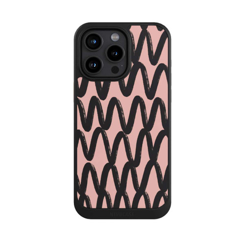 Apple iPhone 15 Pro Max NIVOcore Zig Zag Noir