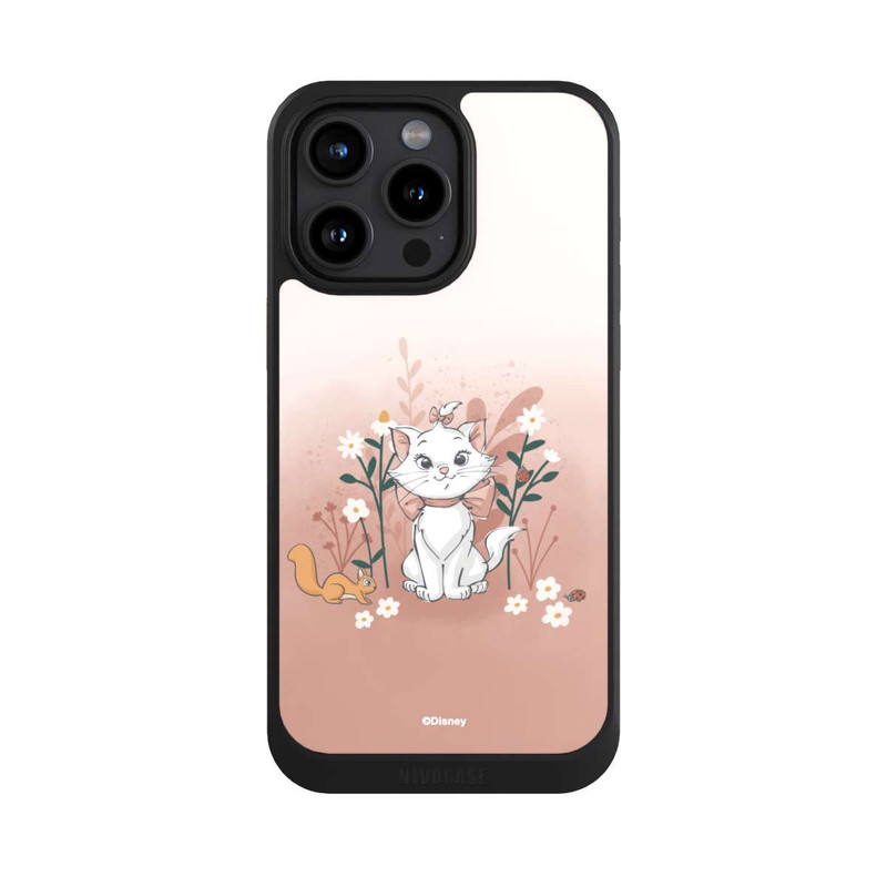 iPhone 15 Pro Max NIVOcore Marie avec des fleurs