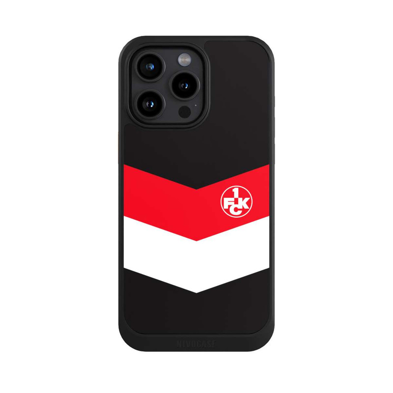 iPhone 15 Pro Max NIVOcore 1.FCK Blockstreifen Design