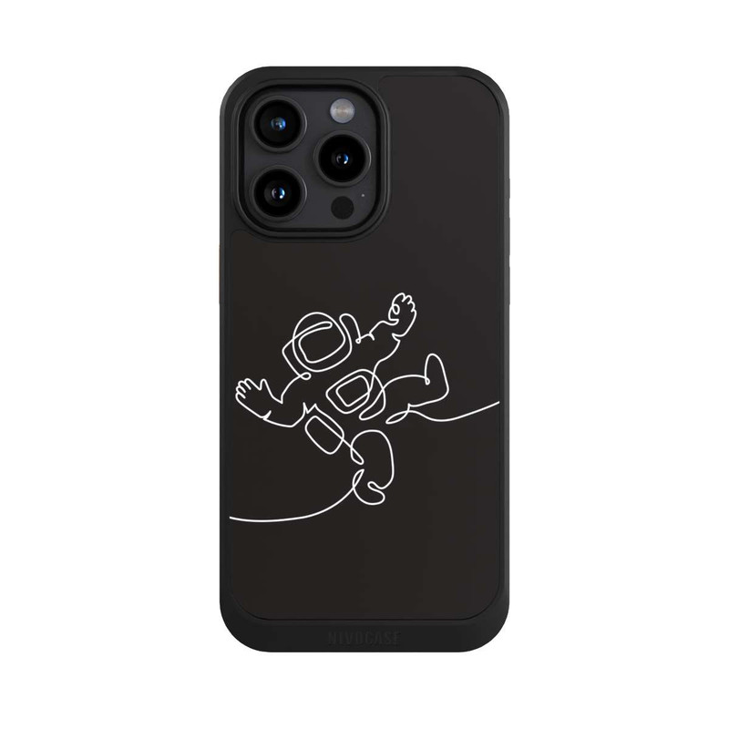 iPhone 15 Pro Max NIVOcore LineArt Astronaut