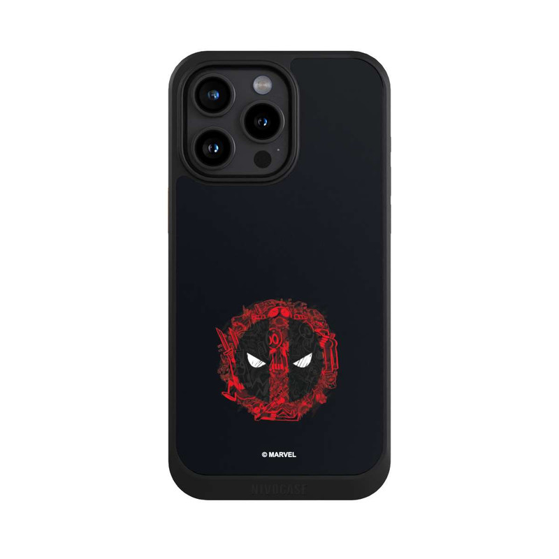 iPhone 15 Pro Max NIVOcore Deadpool Logo