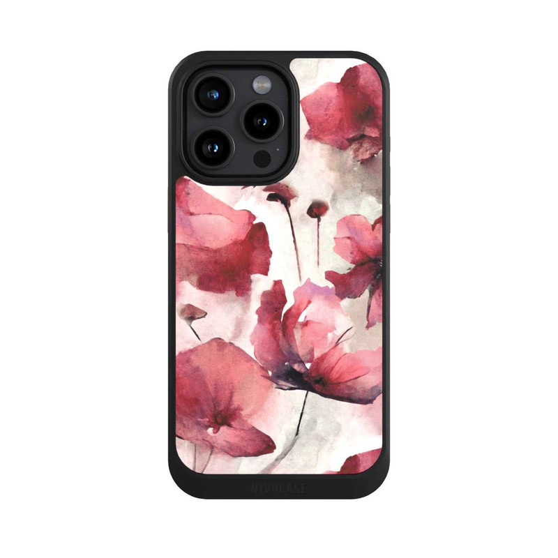 iPhone 15 Pro Max NIVOcore Wild Poppies Seamless