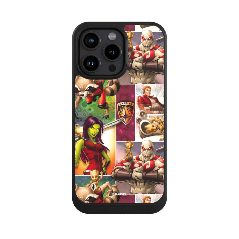 iPhone 15 Pro Max NIVOcore Guardians of the Galaxy Comic Book Pattern