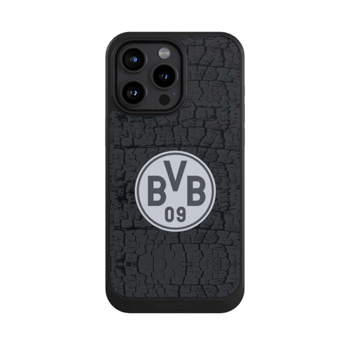 Apple iPhone 15 Pro Max NIVOcore BVB Trikot Kohle und Stahl