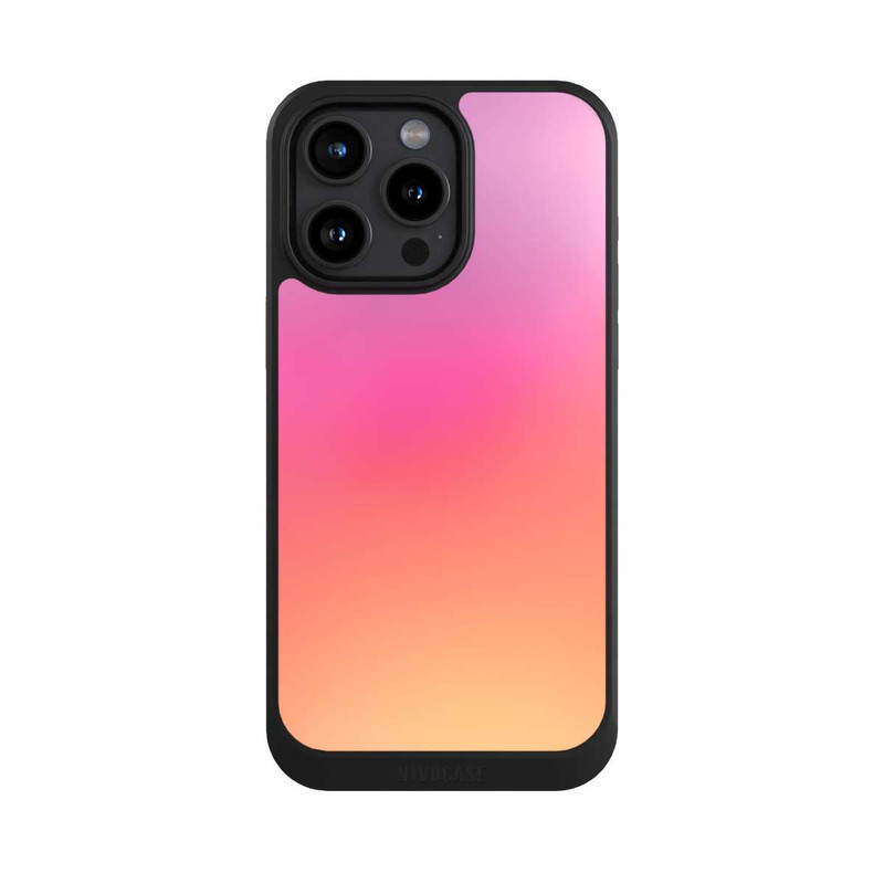 iPhone 15 Pro Max NIVOcore Pastell Pink Glitch