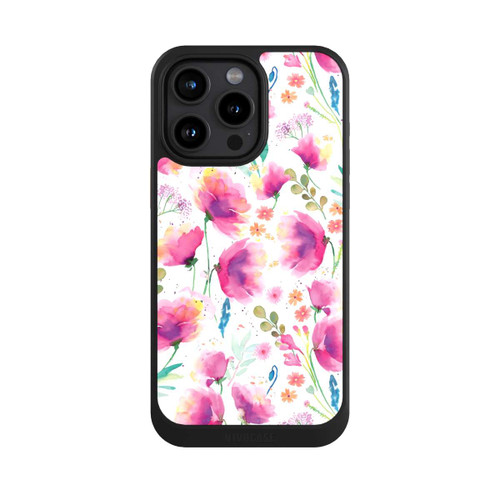 Apple iPhone 15 Pro Max NIVOcore Coquelicots abstraits aquarelle