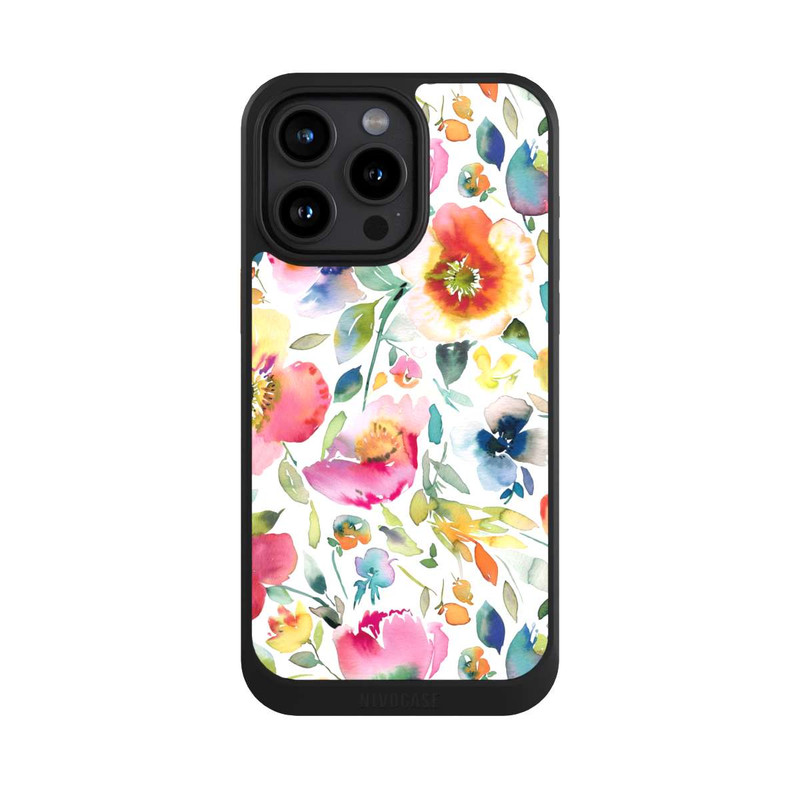 iPhone 15 Pro Max NIVOcore Psychedelic Poppies Multicolor