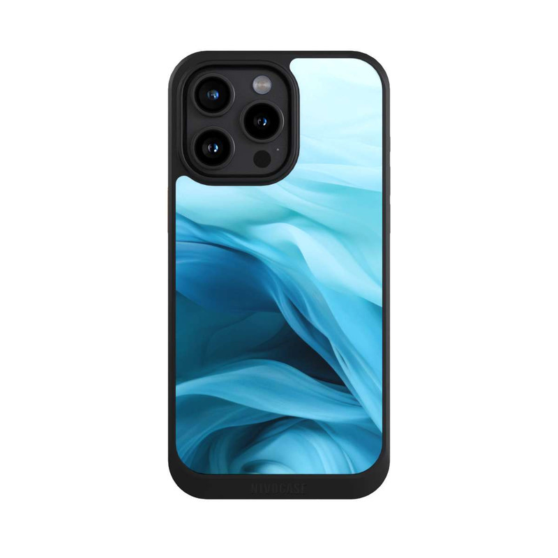 iPhone 15 Pro Max NIVOcore Smooth Blue Texture