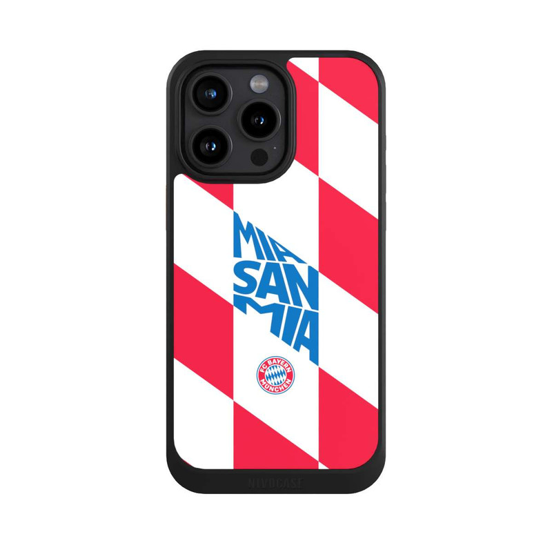 iPhone 15 Pro Max NIVOcore FCB Mia San Mia Rauten