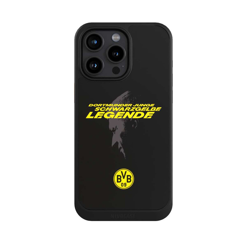 iPhone 15 Pro Max NIVOcore Danke Marco Schwarzgelbe Legende