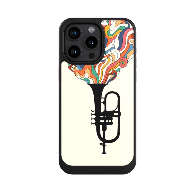 iPhone 15 Pro Max NIVOcore Flügelhorn Jazz bunt