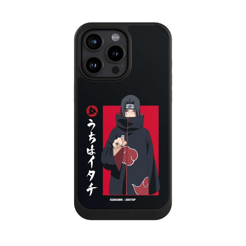 iPhone 15 Pro Max NIVOcore Itachi Geste Schwarz