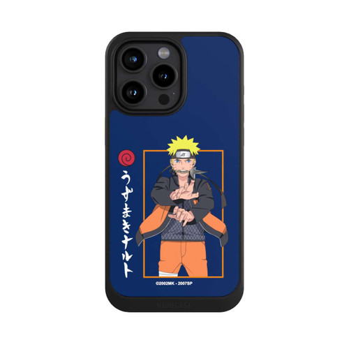 Apple iPhone 15 Pro Max NIVOcore Naruto Kampfposition Blau
