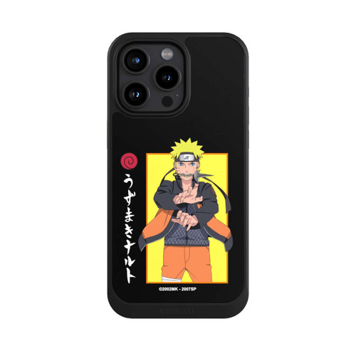 Apple iPhone 15 Pro Max NIVOcore Naruto Kampfposition Schwarz