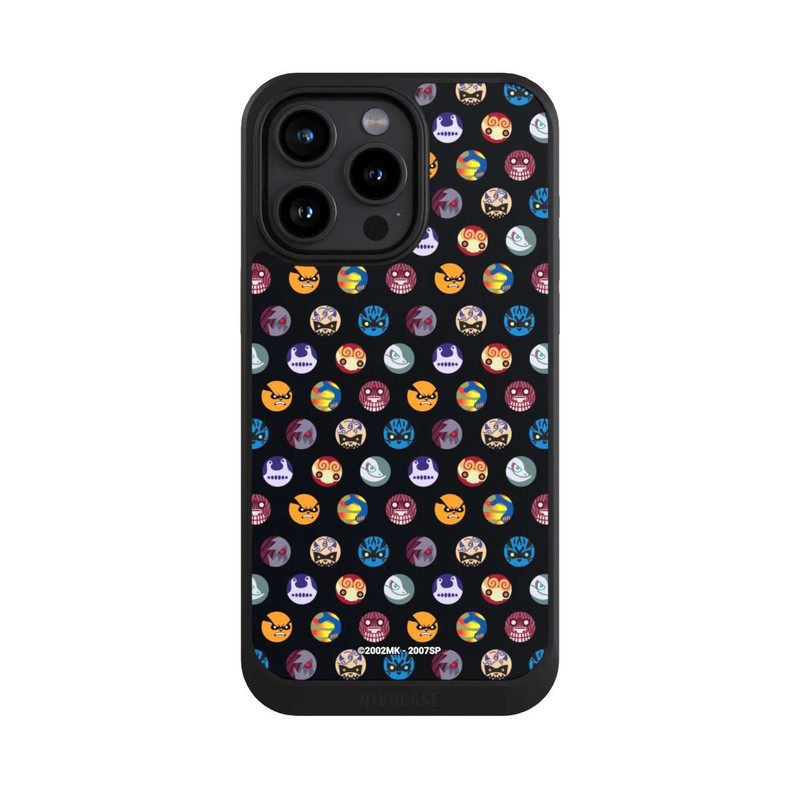 iPhone 15 Pro Max NIVOcore Bijuu Muster Schwarz