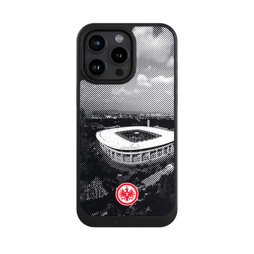 Apple iPhone 15 Pro Max NIVOcore SGE Stadion Schwarz Weiß