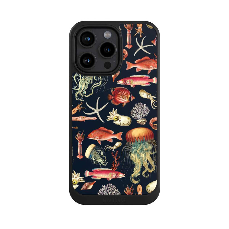 iPhone 15 Pro Max NIVOcore Deep Sea Fish Pattern