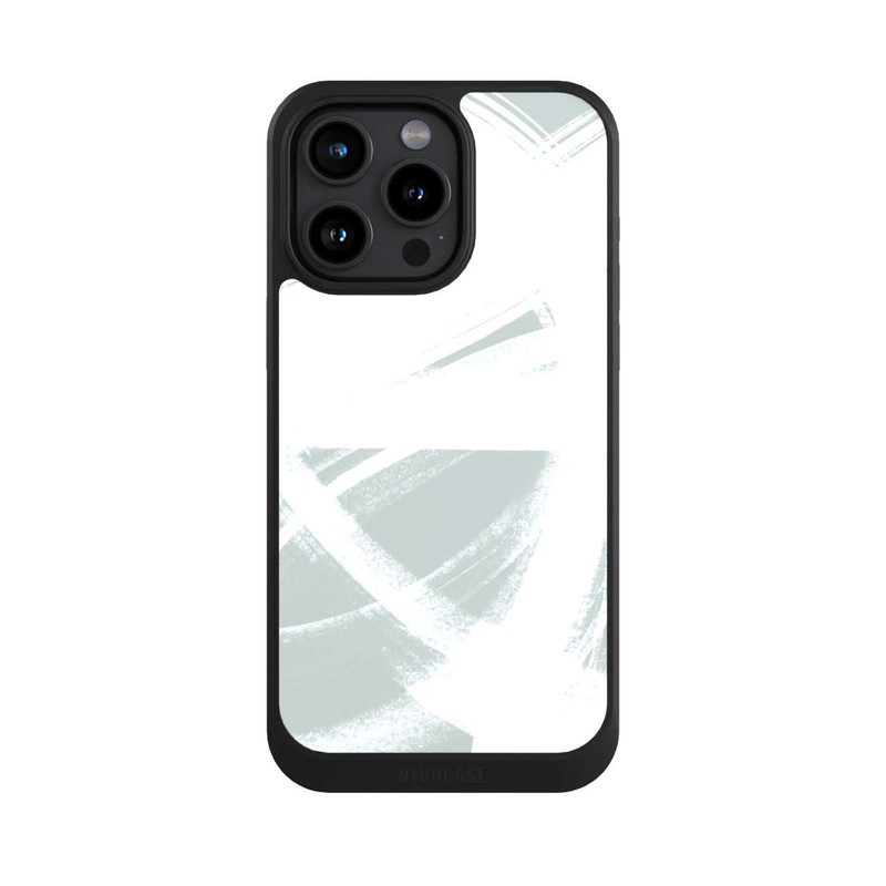 iPhone 15 Pro Max NIVOcore Abstract Brush Strokes Blush