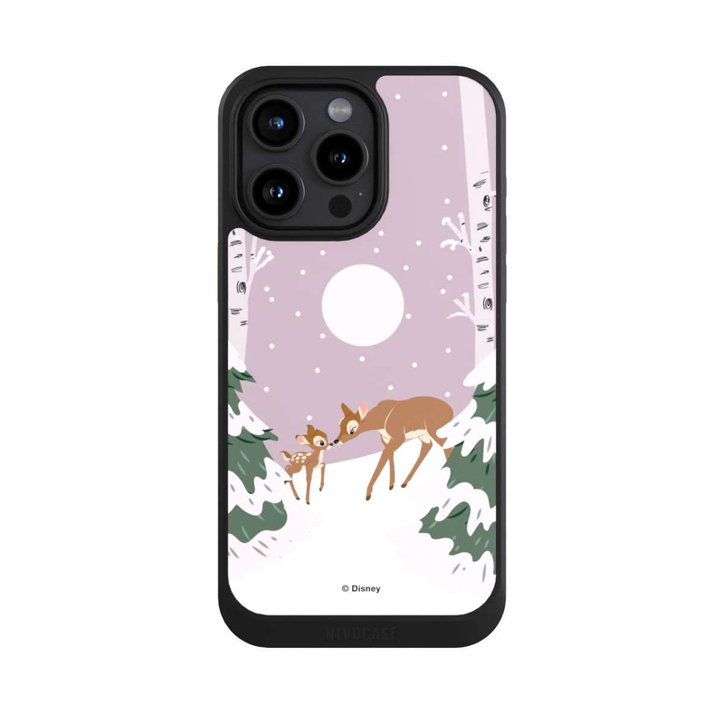 iPhone 15 Pro Max NIVOcore Bambi und Mutter Winterliebe