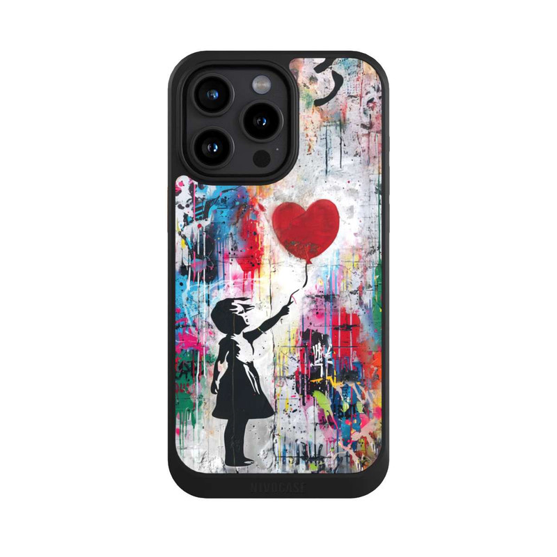 iPhone 15 Pro Max NIVOcore Balloon Girl Colorful