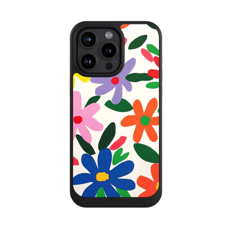 iPhone 15 Pro Max NIVOcore Sommerblüten Illustration