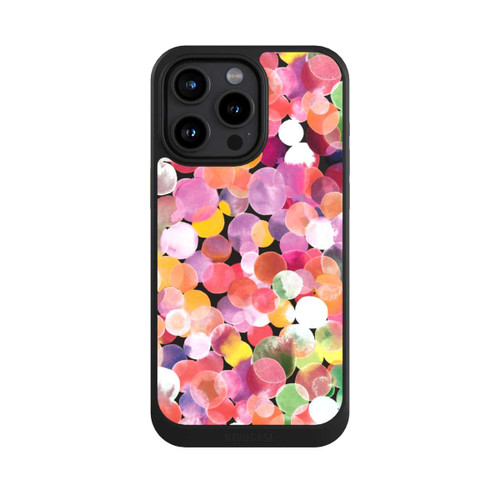 Apple iPhone 15 Pro Max NIVOcore Colorful Watercolor Dots