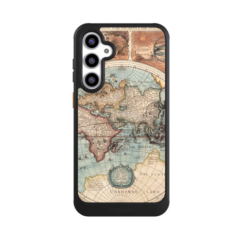 Samsung Galaxy S23 FE NIVOcore Vintage Weltkarte