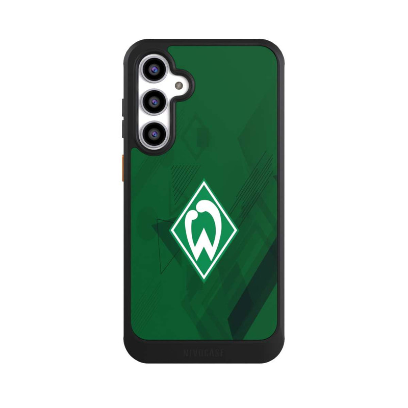 Galaxy S23 FE NIVOcore Grüne Grafikelemente - Werder Bremen