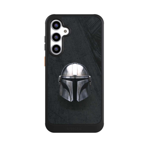 Samsung Galaxy S23 FE NIVOcore Schwarzer Mandalorianer Helm