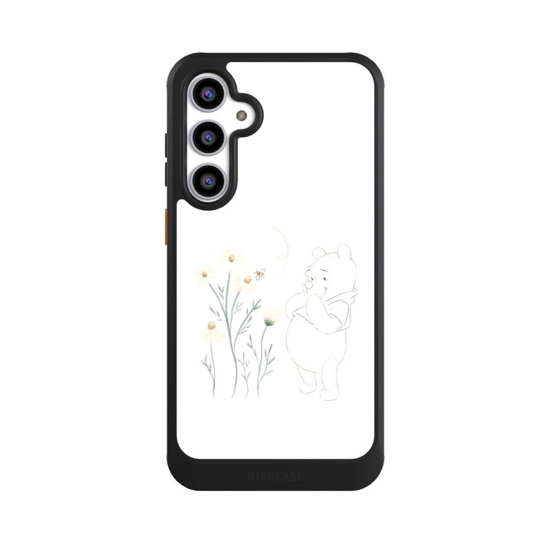 Galaxy S23 FE NIVOcore Winnie Puuh sieht sich Gänseblümchen an
