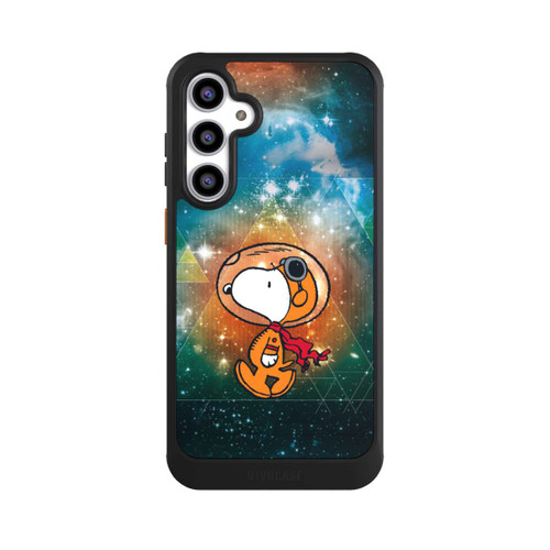 Samsung Galaxy S23 FE NIVOcore Snoopy Weltraumreisender Grün