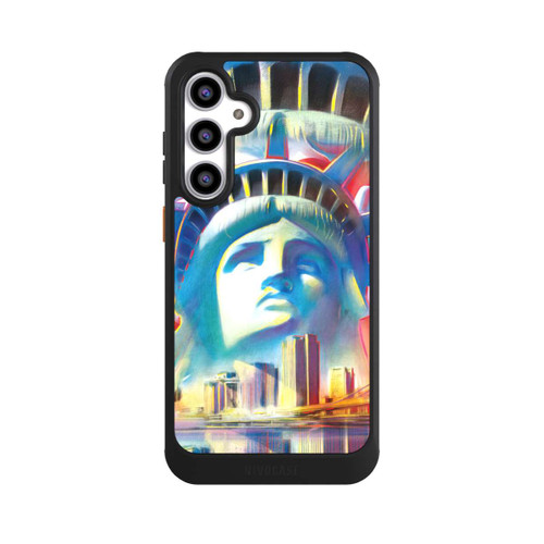 Samsung Galaxy S23 FE NIVOcore New York Liberty Art By P.D. Moreno