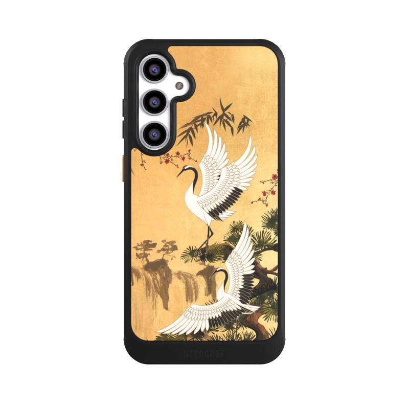Galaxy S23 FE NIVOcore Kraniche Gold Japan 2
